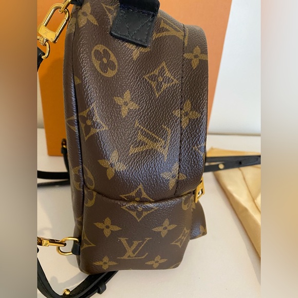 Authentic Louis Vuitton monogram mini palm springs backpack - Picture 4 of 7